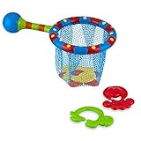 Nûby ID6142 Badespielzeug - Fischernetz - Ab 18 Monate, 5-teiliges Set