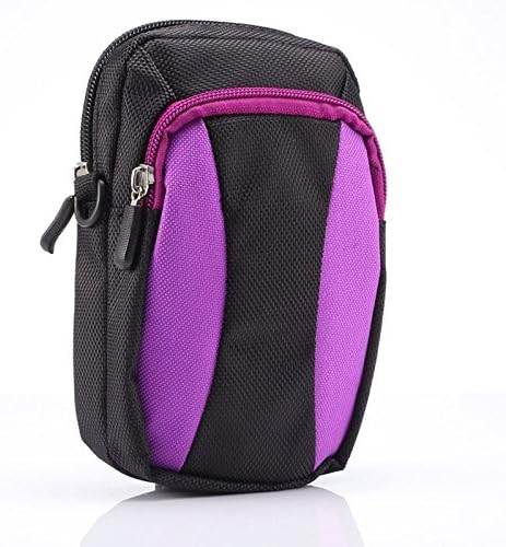 Universal Multifuctional 5.5 Inch Diagonal Cross Color Polyester Pearl material Storage Waist Packs / Waist Bag / Hiking Bag / Camping Bag with armlet for iPhone 6 Plus &amp; 6S Plus, Samsung Galaxy S7 Edge / Note 5 / N920 &amp; S6 Edge Plus / G928 &amp; A8 / A800 &amp; Note IV / N910(Magenta)