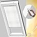 Produktbild VELUX Orignal Verdunkelungsrollo DSL MK08 4558/Bedienart : Solar/Farbe : Dekor Weiß/Beige/Fenstergröße : MK08/Fenstertypen : GGU, GGL, GPU, GPL, GTU, GTL, GXU, GXL_9376