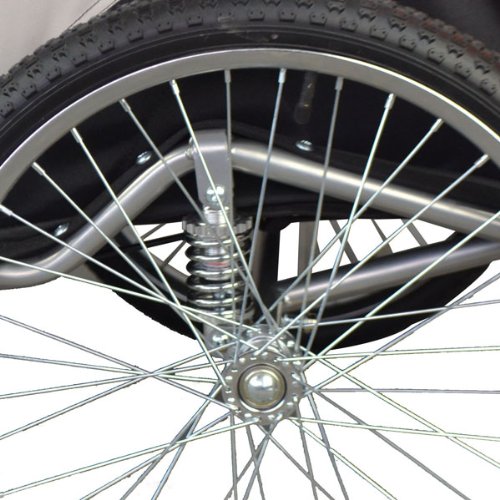 Vollgefederter Kinderfahrradanhänger mit Joggerfunktion Fahrradanhänger Exclusiv 504S-01 - 6