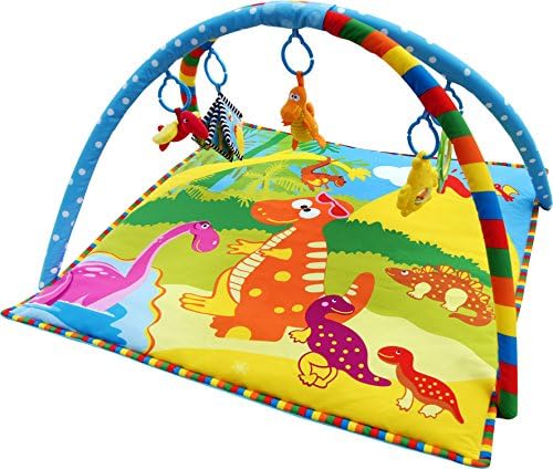 Baby Play Gym, Play Mat, Activity Mat - Dinosaur Pattern - By Inside Out Toys