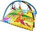 Baby Vibrating Musical Bouncy Chair and Matching Baby Play Gym, Play Mat - Dinosaur Pattern - By Inside Out Toys