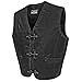 Produktbild OH5 Engelleiter Herren Lederweste II Biker Kutte Motorrad Rocker Weste XL