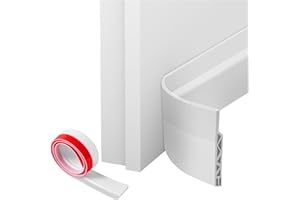 Oderra Boudin de Porte Isolant et Phonique, 100 cm - Joint d'Étanchéité - Bas de Porte, Bloque Porte, Stop Air Froid et Courant d'Air