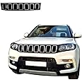 Car Compass Style Front Grill Compatible with Vitara Brezza Type 1(2016-2019)