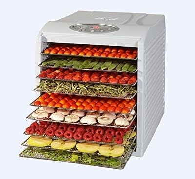 Kitchen Chef KYS333D Déshydrateur de fruits et légumes 9 Niveaux 650 W
