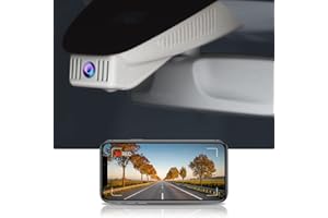 Fitcamx Dashcam Voiture Convient pour Mercedes-Benz GLC W204 W205 & C Class X253 (Model 6105), OEM Dashcam 4K WiFi vidéo UHD 2160P, G-Capteur, Enregistrement en Boucle, Plug & Play, WDR, Carte 64 Go