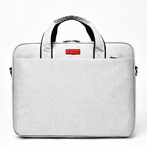 Für Apple, Dell, ASUS, 13/14/15/15.6/17.3 cm, Männer und Frauen, stoßfest, einzelne Schulter Laptop Tasche, 17,3 Zoll, Elfenbein - 4