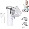 Beautishop Portable Mesh Nebulizer,Handheld Ultrasonic Humidifier Cool Mist Atomizer Mini Vaporizer for Adults Kids Daily Home Use