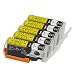 Produktbild ADWOS 5XL Kompatibel Canon PGI-570XL PGI570XL Tintenpatronen (5PGBK,) Kompatibel für Canon Pixma MG5750 MG6850 TS8050 MG5752 MG5753 MG5700 MG6800 MG6851 MG6852 MG6853