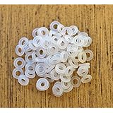 NEW Kingkey 150x Thick 2.5mm Rubber O-Ring Dampeners for Cherry MX Switch keyboard