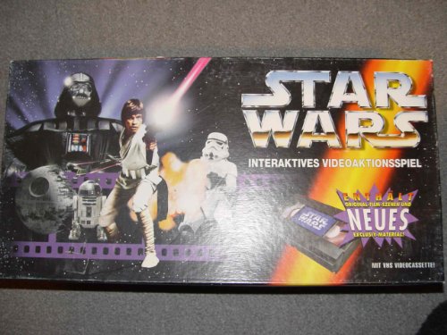 Preisvergleich Produktbild Star Wars interaktives Videoaktionsspiel - mit VHS Videokassette