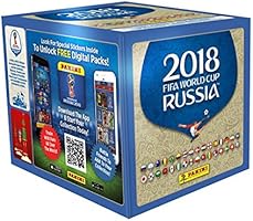 Panini - Coupe du Monde 2018 - Stickers Boîte DE 50 Pochettes Stickers - Version française Officielle