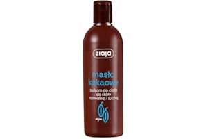 Baume au beurre de cacao pour améliorer la couleur de la peau 300 ml par Ziaja // Maslo kakaowe balsam do ciala poprawiam koloryt skory 300 ml