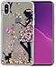 Produktbild Apple Iphone X Hülle,Roreikes Ultra Dünn Malerei TPU Silikon Handyhülle für iphone X Transparent Handytache Muster Pattern Weich Case Cover Schutzhülle Handy Schutz Anti-Kratzer Staubdicht Schale Tasche Bumper für Apple iPhone X / iPhone 10 5.8 Zoll … (Katzenmädchen)