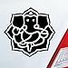 Produktbild Autoaufkleber in deiner Wunschfarbe - Buddhismus Elefant Ganesha Buddha Asien - 10x10 cm - Auto Aufkleber / Sticker-Folie