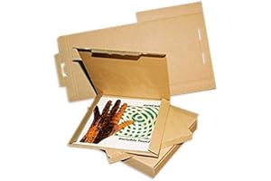 50 Cajas Embalaje Y Envio para 1 A 3 Discos DE Vinilo LP - Marca Cuidatumusica - / Ref. 2126