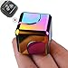 Price comparison product image Fidget Rotator Toy Stress High Speed Steel Bearing - Anxiety, and Autism Adult Children,CAN CHANGE COUNTENANCE,Perfect For ADD, ADHD,Come with Iron Gift Box (Colorful Metal Cube)