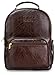 The Clownfish Synthetic 15.6 inch Laptop Bag / Travel Backpack / School Bag (Dark Brown) RS.1490.00