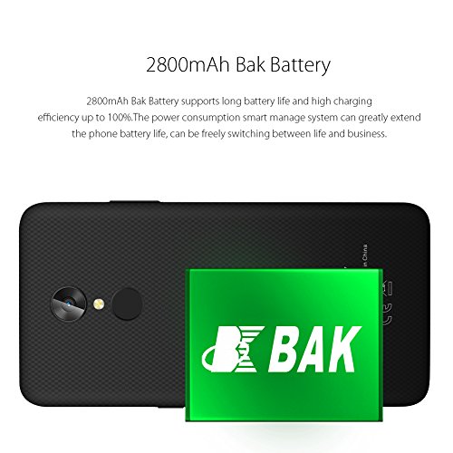 Offerte Cellulari Blackview A10 Smartphone Dual SIM 3G Android 7.0, 5,0â€HD Quad-Core - 2GB RAM + 16GB ROM,2.0MP+5.0MP ,2800mAh Cellulari in Offerta-Nero