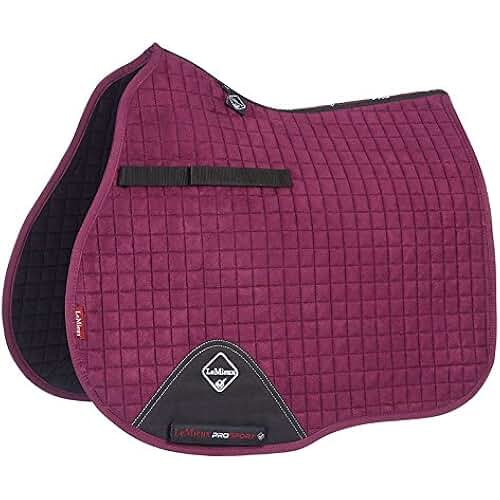 Amazon.co.uk burgundy saddle pad