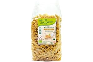 Ma vie sans gluten Mini Penne au Riz Complet, 500 g, 1 Unité
