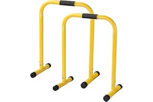 ALLINLIFE Barras Paralelas de Ejercicio, Capacidad 200 kg, Estación de Inmersión para Calistenia,Paralelas Calistenia