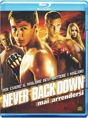 Book's Cover ofNever back down Bluray Import anglais