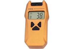 BDKMMS Reptile UVA Index Meter, Smart Digital UVA Tester with Reversible Probe Design for Lizard, Tortoise, Bearded Dragon & Succulent Plants