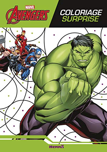 Marvel - Avengers - Coloriage surprise Marvel - Avengers - Coloriage surprise