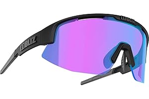 Bliz Matrix Small Nordic Light Sportbrille, matt black/violet blue