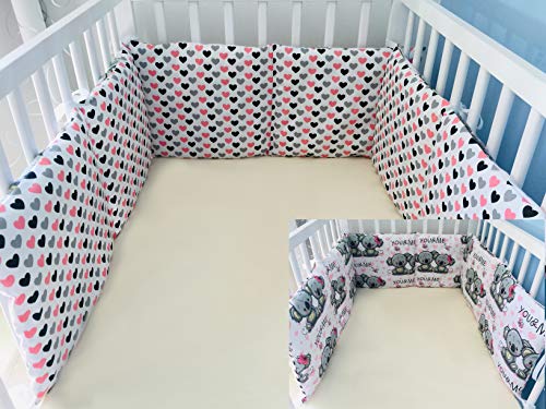 Liartas Bettnestchen Babynestchen Bettumrandung Nestchen Junge Babybett Fur 140x70