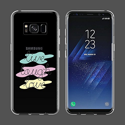 Qissy Carcasa Galaxy S8 Silicona Ultra Delgado de Estuche Carcasa Trasera para Suave Lindo Animales Panda Protective Case Cover para Samsung Galaxy S8 Plus  Samsung Galaxy S8  J 