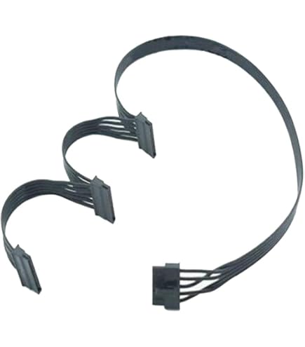 Câble Rechange Gintai Câble D'Alimentation Modulaire Gintai - 5 Broches Vers 3 SATA - Pour VSM750, VSM650, VSM550 Alimentation Vsm750 Vsm650