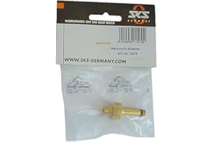 SKS Zubehör Mit O-Ring Adaptateur MARZOCCHI pour Pompe DE Fourche À Suspension Mixte, Or, Standard