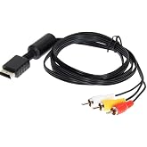 Ps2 Av Lcd Tv 3Rca Scart Lale Bağlantı Kablosu (Hdmi Kablo Değildir)