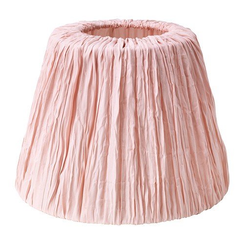 IKEA HEMSTA Lampenschirm in rosa; (20cm)