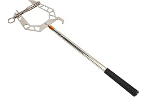 EJOYOUS Gancio per Barca Telescopico, Tipo U Gancio per Dock per Barca Gancio per Ormeggio Infila Corda Gancio per Ormeggio in Acciaio Inossidabile per Nave Yacht Kayak Cordini di (Con