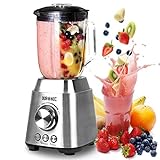 Duronic BL102 ist die perfekte Ergänzung für Ihre Küche. Dieser Standmixer aus hochwertigem Edelstahl und mit modernen Design passt nicht nur perfekt in jede Küche, sondern hilft Ihnen dabei Ihre gesunde Ernährung noch einfacher zuzubereiten. Sie erhalten eine zuverlässigere Zerkleinerung und eine cremige Konsistenz. Dieser Hochleistungsmixer ist aus hochwertigen Materialien hergestellt, um Ihnen das ultimative Mixer-Erlebnis zu bieten.