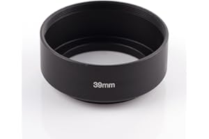 FOTGA 39mm Screw Mount Standard métallique Objectif Capot Pare-Soleil Lens Hood pour Canon Nikon Pentax Olympus Sony