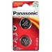 Produktbild Panasonic CR2025 Münzen-Batterien-Satz x 2 / Lithium 3V / Uhren / Fackeln / Autoschlüssel / Taschenrechner / Kamera / EJC Allee