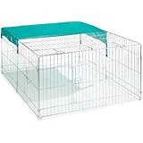 Kerbl Freilaufgehege, 144x112x60cm verzinkt, inkl. Sonnenschutz