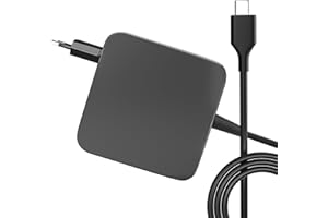 GOUSIYUN 65W Cargador Portatil USB C para ASUS ZenBook Flip S 13 14 15 16 17 3 Huawei Matebook D16 D15 E Vivobook ExpertBook Chromebook MacBook Pro/Air Lenovo ThinkPad Yoga Cargador rápido para portátil Tipo C