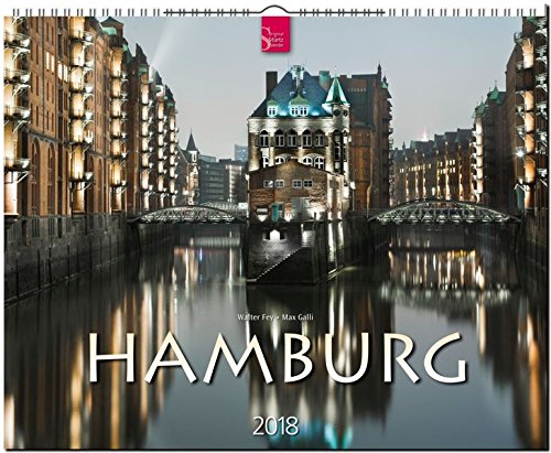 HAMBURG: Original Stürtz-Kalender 2018 - Großformat-Kalender 60 x 48 cm