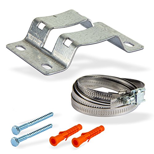 Preisvergleich Produktbild Stabilo-Sanitaer Wandhalterung 60-325 mm Ausdehnungsgefäß Wandbefestigung mit Spannband / Halterung / Wandhalter / Befestigung