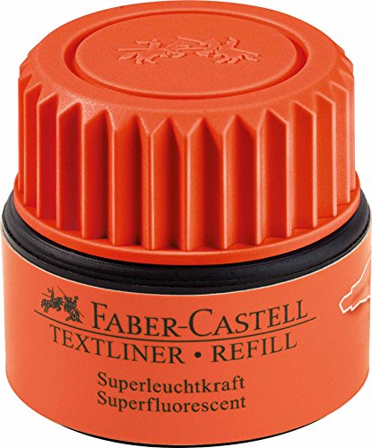 Faber-Castell 154915 - Refill für Textliner 1543, 1546 und 1548, orange