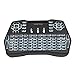 Produktbild Sguan-wu i8plus Mini-LED mit Hintergrundbeleuchtung, drahtlose Tastatur, Fly Air-Maus-Touchpad für PC Android - Russisch