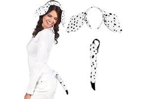 Boland - Kostüm-Set, Haarreif mit Ohren und Schwanz, Tier, Tiara, Zoo, Dschungel, Kostüm, Karneval, Mottoparty, Accessoire