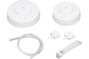 TNFEEON Uszczelniacz do Słoików do Pakowania Próżniowego Zestaw do Pakowania Próżniowego do Szerokich Ust i Zwykłych Ust Zwykły Kaptur do Zamykania Słoików z Wężem Akcesoriów do Słoików Mason Uszczelniacz do