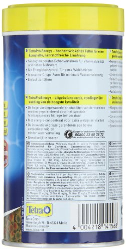Tetra Pro Energy Premiumfutter (für alle tropischen Zierfische, mit Energiekonzentrat für extra Wohlbefinden, Vitaminstabilität und hoher Nährwert, konzentrierter Nährstoffgehalt Omega-3 Fettsäuren), 500 ml Dose - 8